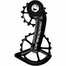Ролики заднего переключателя с лапкой CeramicSpeed OSPW Sram Red/Force AXS Coated (black)