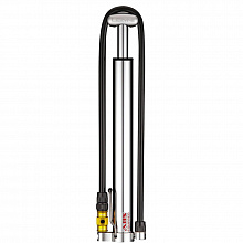 Насос ручной со шлангом Lezyne Micro Floor Drive HV (silver)