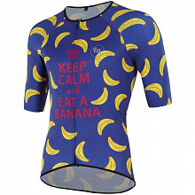 Веломайка короткий рукав MB Wear Comfort Jersey (banana love)