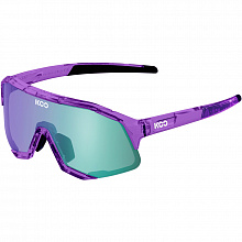 Очки KOO Demos glass violet / green mirror
