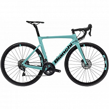 Велосипед шоссе Bianchi Aria Aero 105 Disc 11s (celeste)
