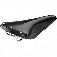 Седло шоссе Brooks B17 Narrow Carved Black (151мм)