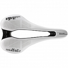 Седло шоссе Selle Italia SLR Boost Kit Carbonio Superflow (145мм) white