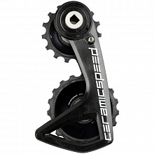 Ролики заднего переключателя с лапкой CeramicSpeed OSPW RS Alpha Sram Red/Force AXS (black team)