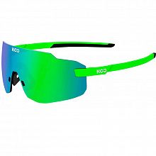 Очки KOO Supernova kask lime / green mirror