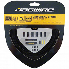 Трос тормозной с рубашкой комплект Jagwire Universal Sport Brake Kit (black)