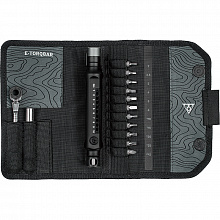 Ключ динамометрический Topeak E-Torqbar 1-10Nm с набором бит