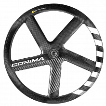 Колесо трек переднее лопастное 28" Corima FR 5 SPOKE Ceramic TUB